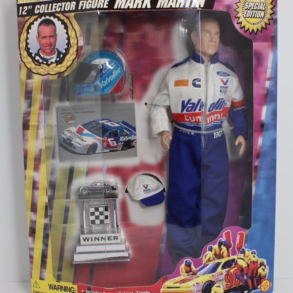 NASCAR Mark Martin 12" Collector Figure Unopened Box - Picture 2 of 13